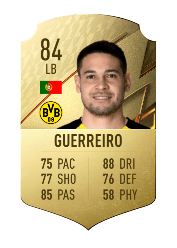 Carta Guerreiro oro único FIFA 22 Ultimate Team
