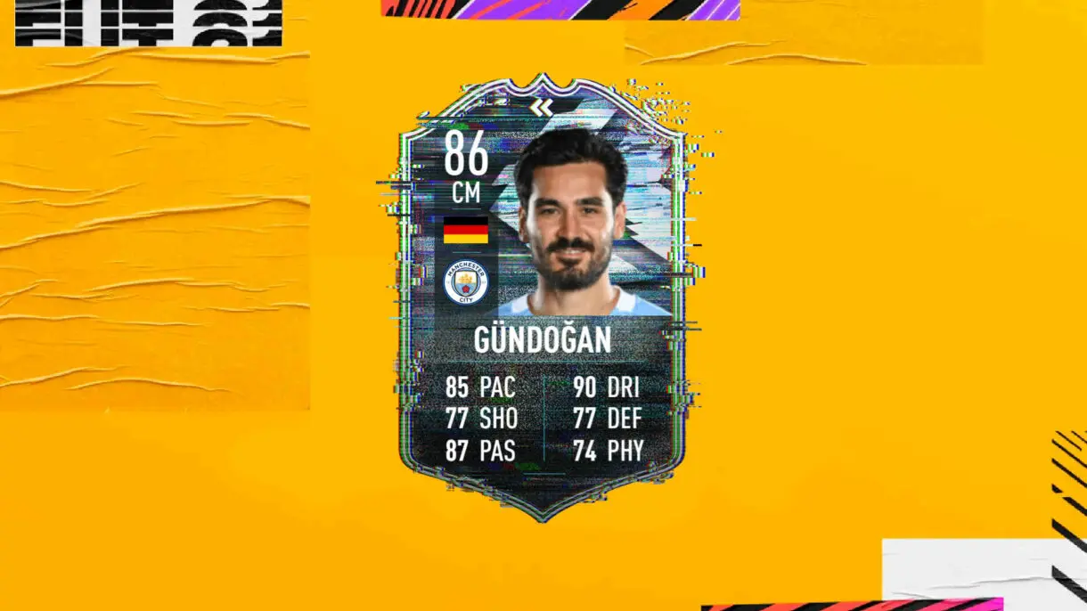 Carta inventada de Gündogan Flashback para FIFA 21 Ultimate Team