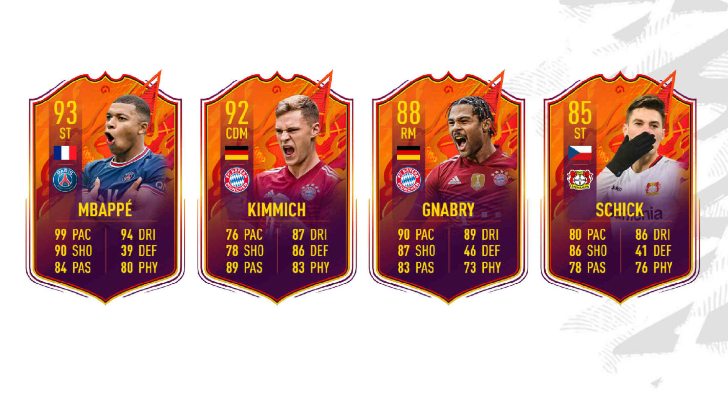 FIFA 22 nuevo upgrade destacable, grandes cartas que están cerca y