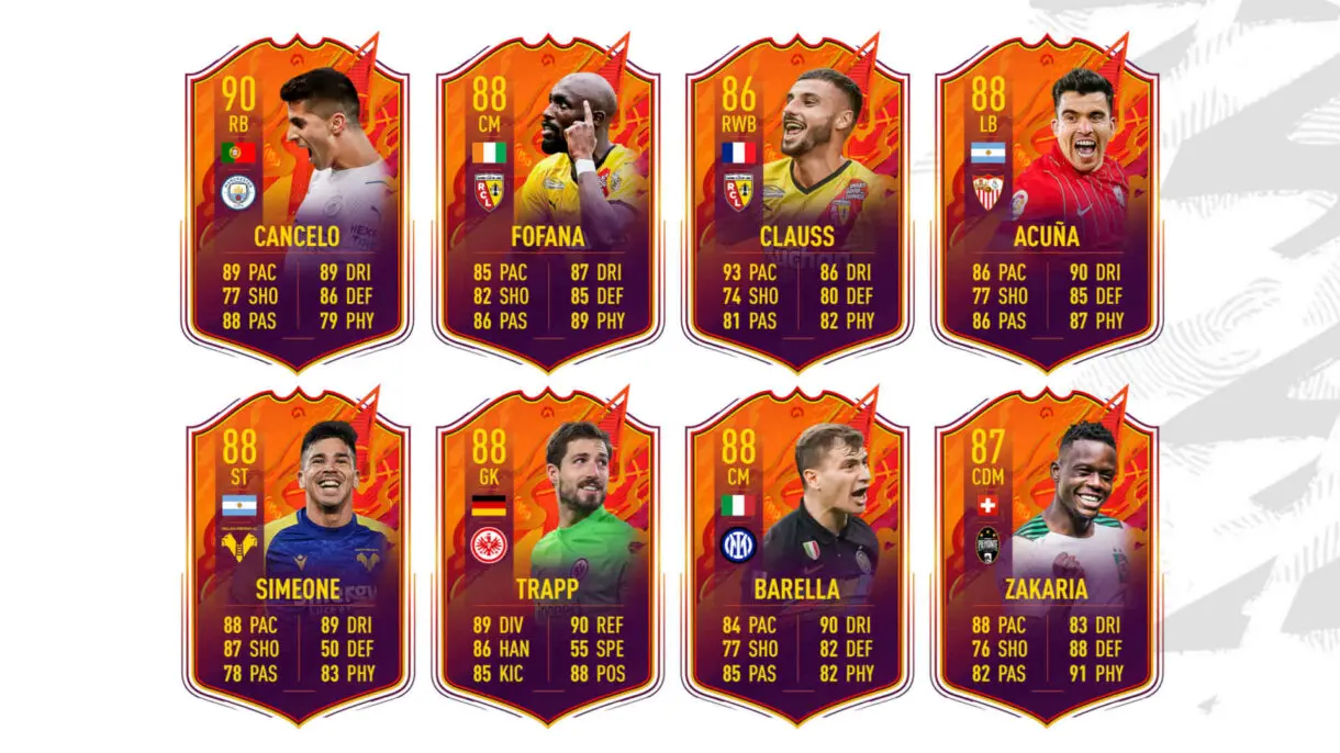Cartas Headliners sin victorias FIFA 22 Ultimate Team (primera parte)