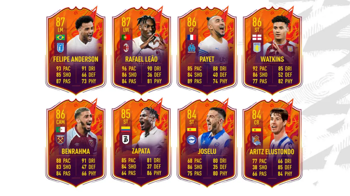 Cartas Headliners sin victorias FIFA 22 Ultimate Team (segunda parte)