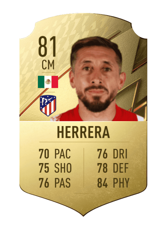 Carta Héctor Herrera FIFA 22 Ultimate Team