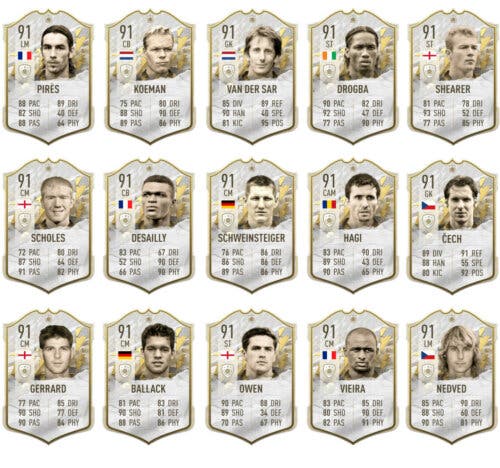 Fifa 22 Icon Swaps Lista Completa De Cartas Que Pueden Aparecer En El