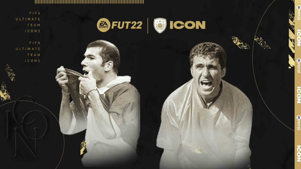 iconos sbc zidane y hagi fifa 22