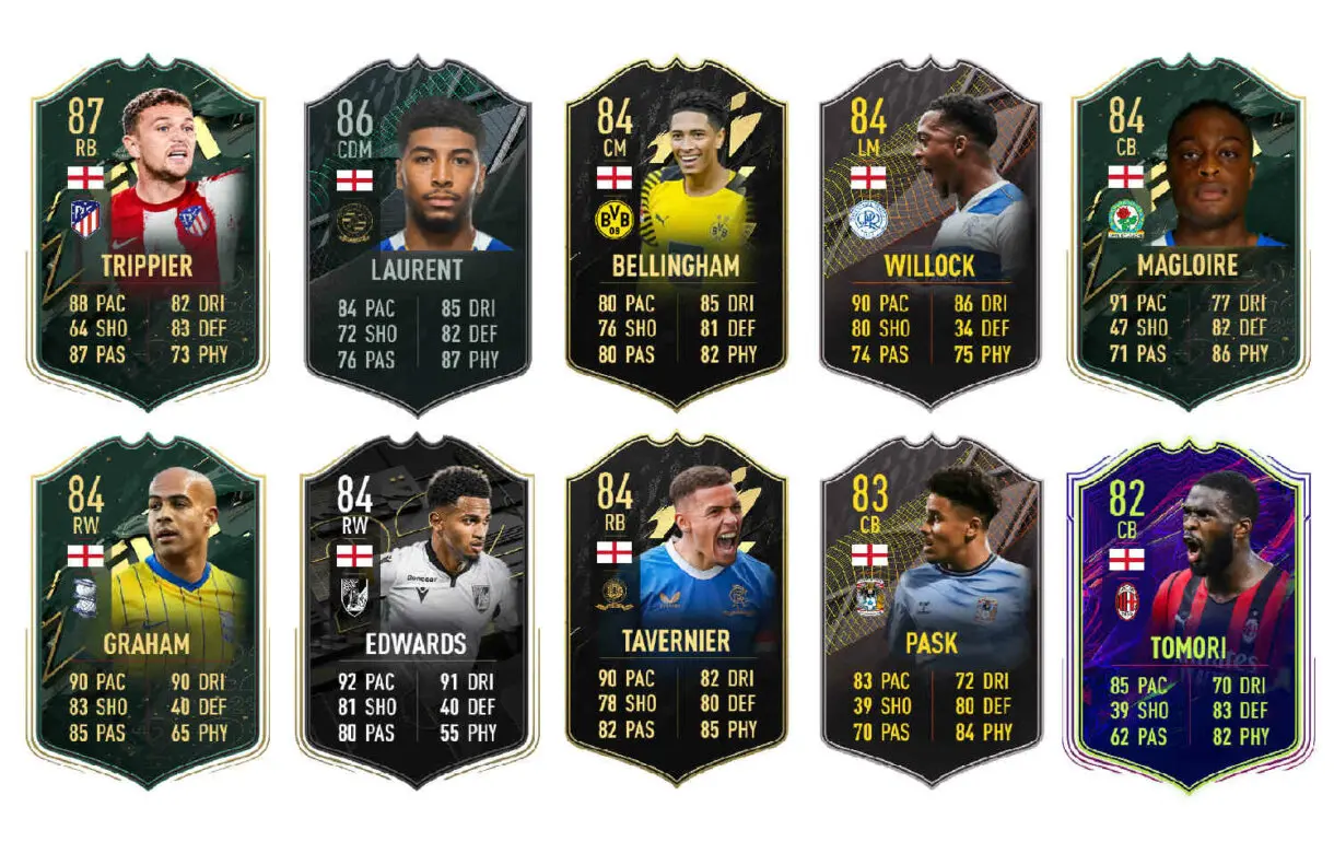 FIFA 22: ¿Atacante top de mucha calidad o coste excesivo? Review de Foden TOTY Honorífico Ultimate Team links naranjas