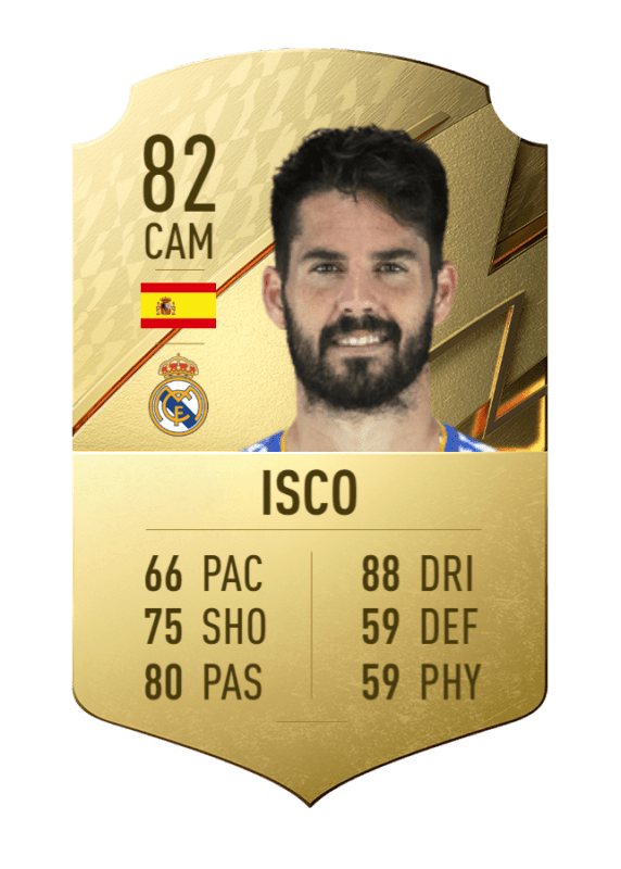 Carta Isco FIFA 22 Ultimate Team