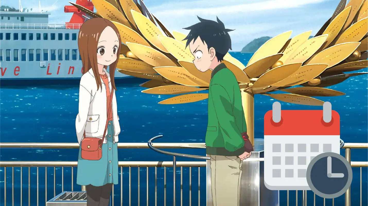 Karakai Jouzu no Takagi-san horario