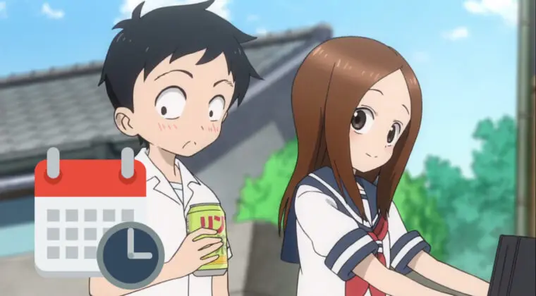 Imagen de Karakai Jouzu no Takagi-san: Horario y dónde ver el episodio 6 de la temporada 3
