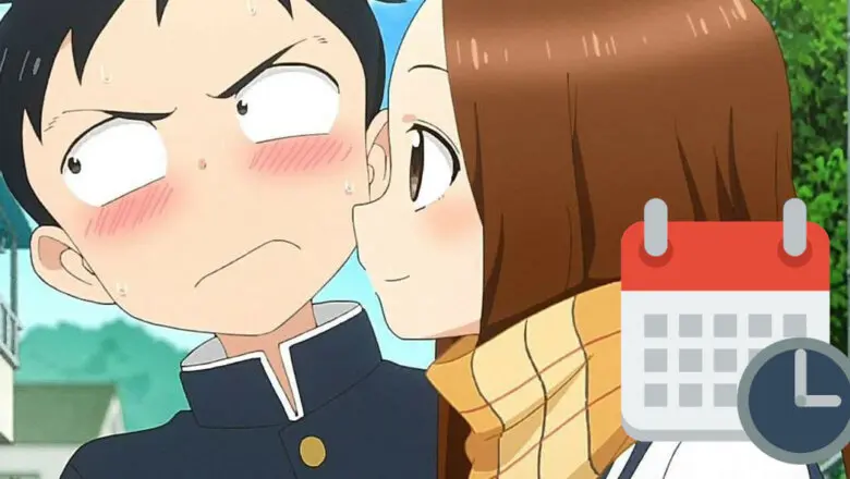 Karakai Jouzu no Takagi-san horario