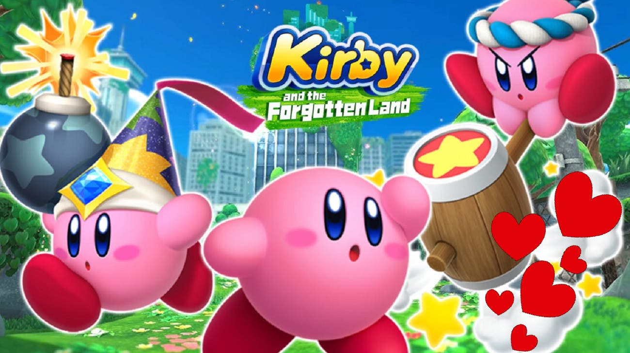 Kirby y la Tierra Olvidada se muestra increíble en un extenso gameplay que  me hace desear más el juego