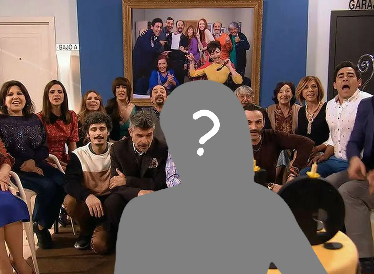 Sombra encima de un fondo de La que se avecina
