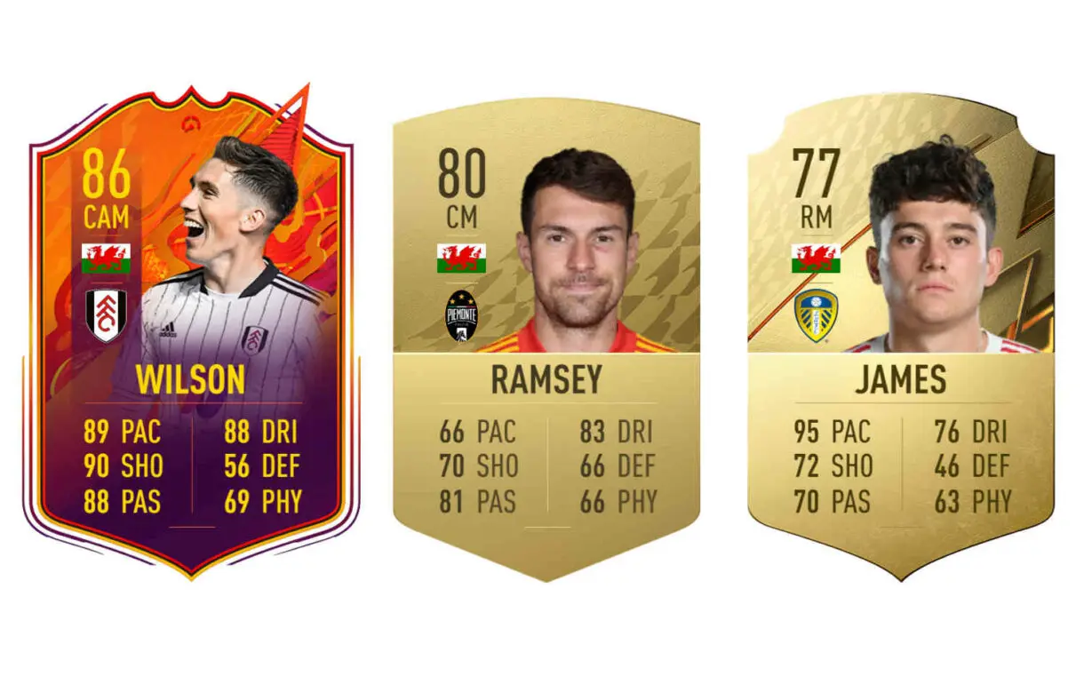 Links naranjas Gareth Bale RTTF FIFA 22 Ultimate Team