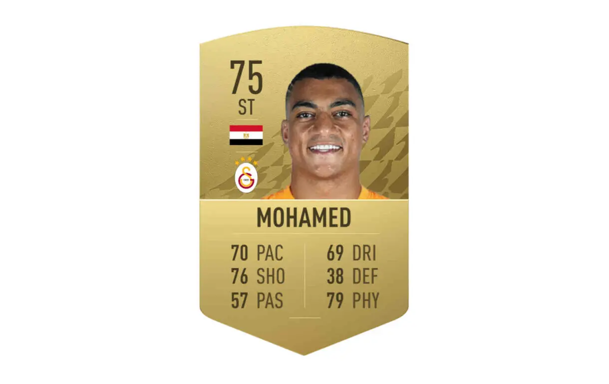 Links naranjas Mohamed Salah POTM FIFA 22 Ultimate Team