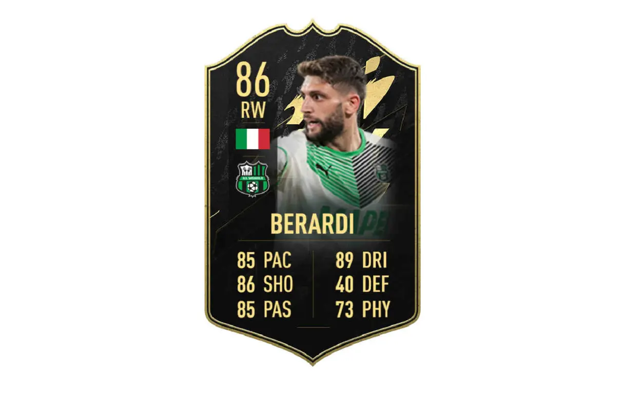FIFA 22: ¿Merece la pena Giacomo Raspadori POTM de la Serie A? + Solución del SBC Ultimate Team link perfecto