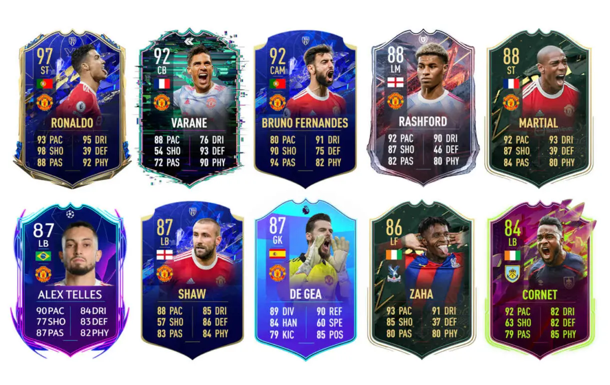 Links verdes Bailly Showdown FIFA 22 Ultimate Team