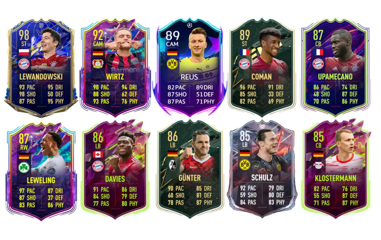 Links verdes Thomas Müller POTM FIFA 22 Ultimate Team