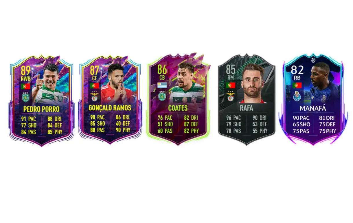 Links verdes Matheus Nunes Future Stars FIFA 22 Ultimate Team