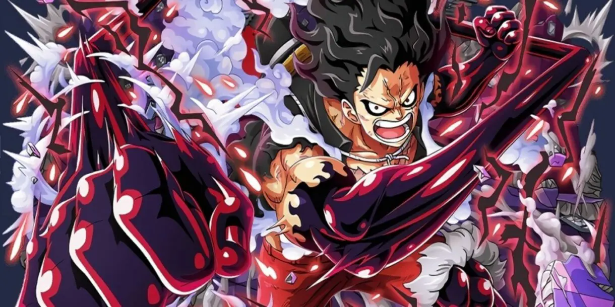 luffy y su snake man