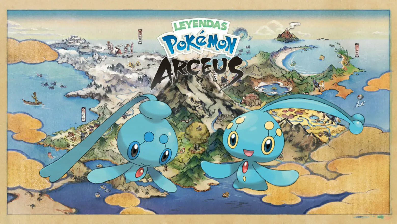 Manaphy y Phione Leyendas Pokemon Arceus