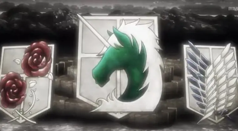 Imagen de Shingeki no Kyojin: ¿Qué significan los símbolos militares de Paradis?