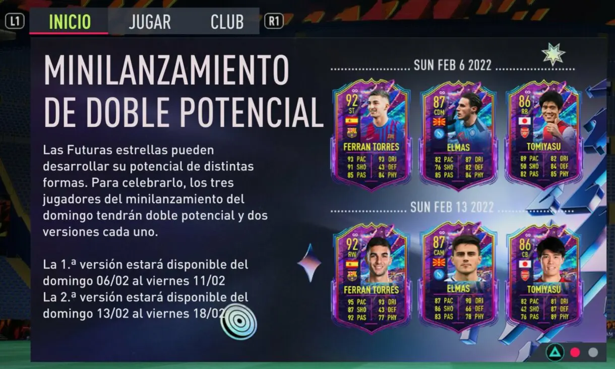 FIFA 22: llegan nuevos Future Stars y estos jugadores recibirán otra versión extra dentro de poco información sobre las fechas y versiones especiales