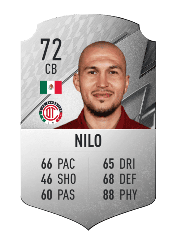 Carta Nilo plata único FIFA 22 Ultimate Team