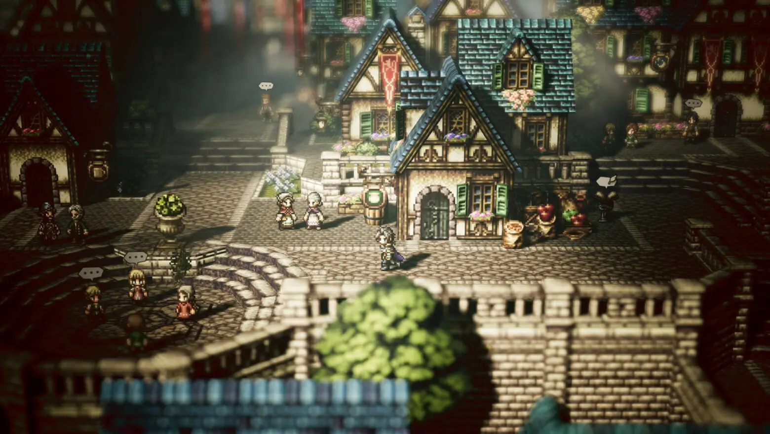 imagen de octopath traveller