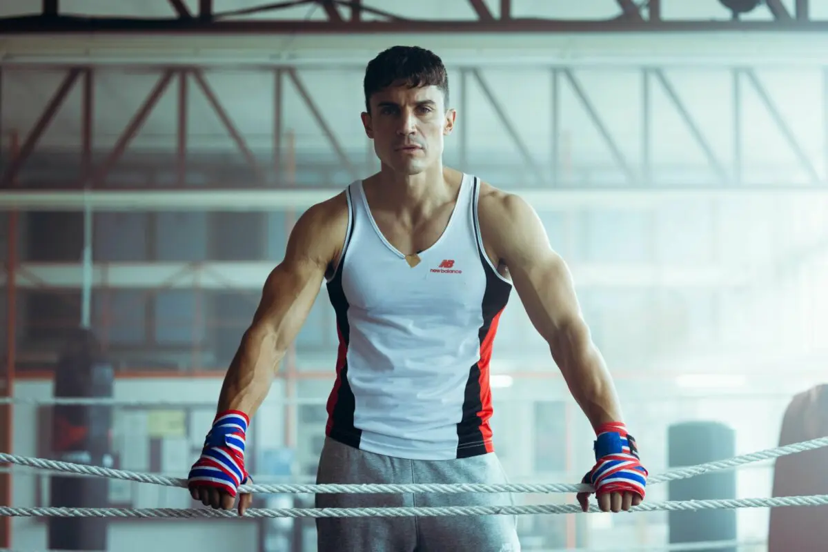Álex González en el ring de boxeo de Operación Marea Negra