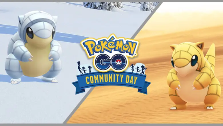 Pokemon GO Dia de la Comunidad Sandshrew
