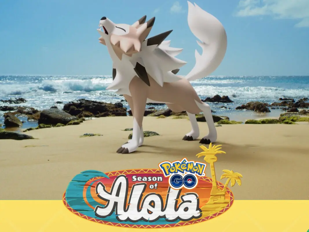 Pokemon GO Temporada de Alola Lycanroc