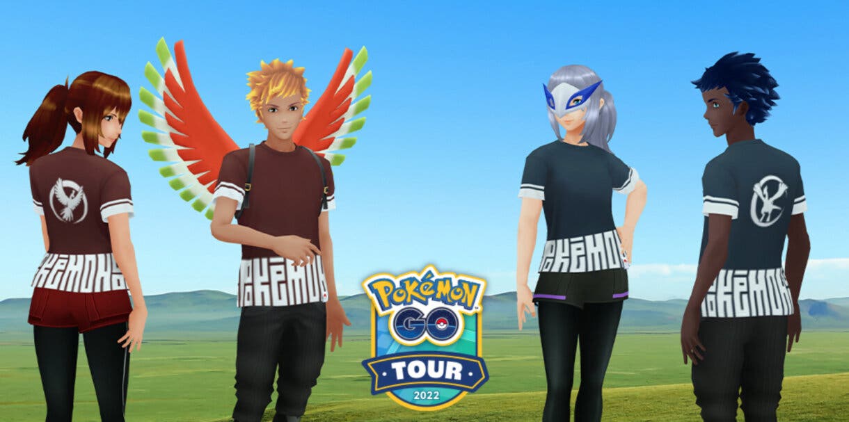 Pokemon GO Tour de Johto ropa
