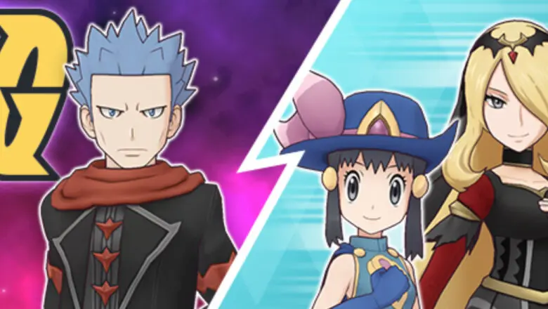 Pokemon Masters EX Sinnoh Helio Maya Cintia