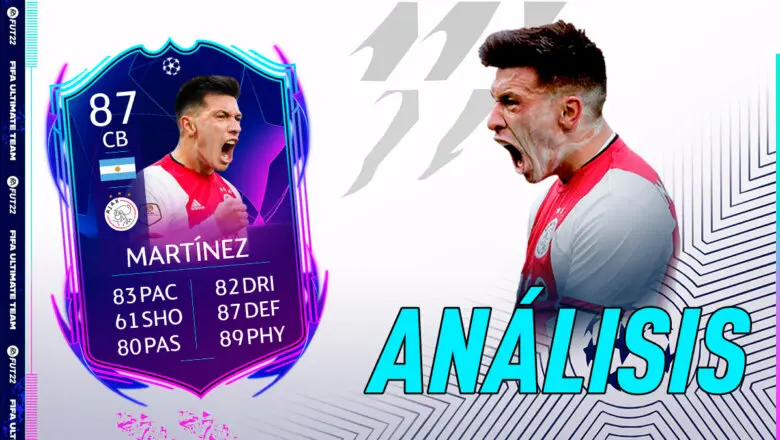 FIFA 22 Ultimate Team Análisis Lisandro Martínez RTTF