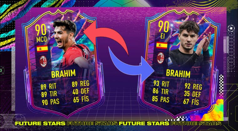 Imagen de FIFA 22: ¿Merece la pena Brahim Díaz Future Stars? ¿Qué versión es mejor? + Solución del SBC