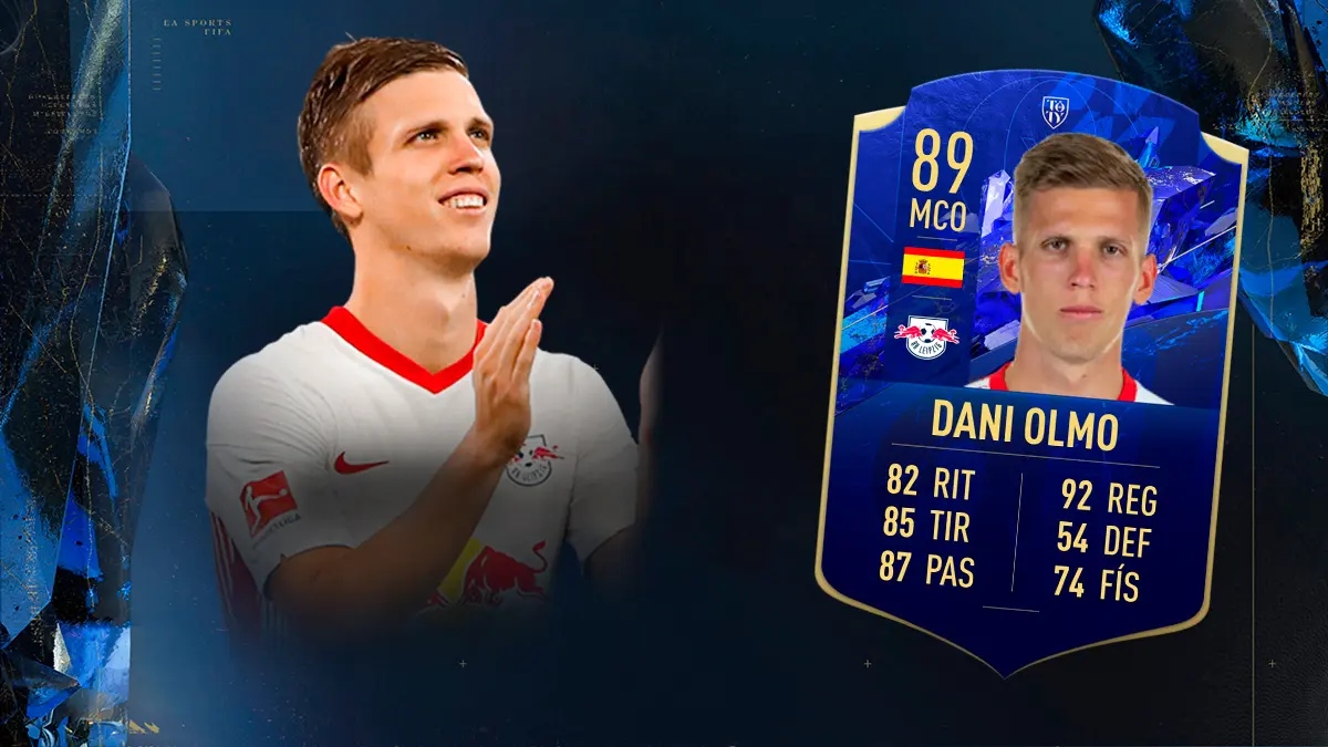 FIFA 22 Ultimate Team SBC Dani Olmo TOTY Mención Hororífica