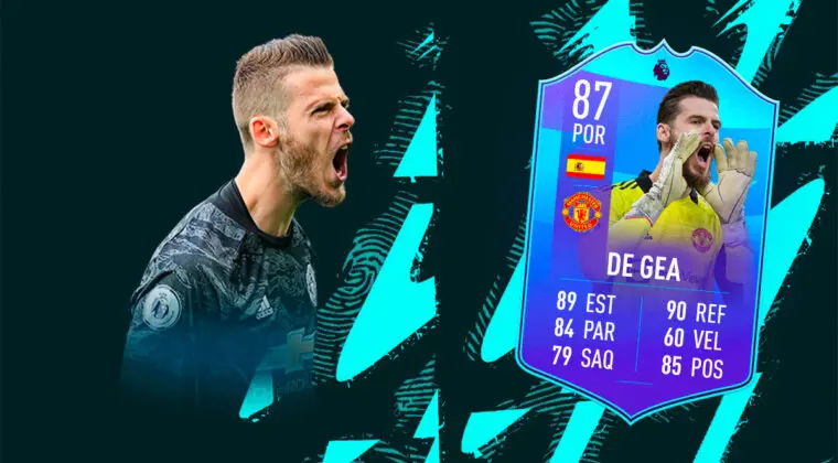 Imagen de FIFA 22: solución al SBC de David De Gea POTM de la Premier League