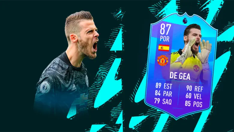 FIFA 22 Ultimate Team SBC De Gea POTM Premier League Enero
