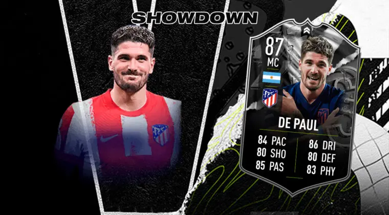 Imagen de FIFA 22: ¿Merece la pena Rodrigo De Paul Showdown? + Solución del SBC