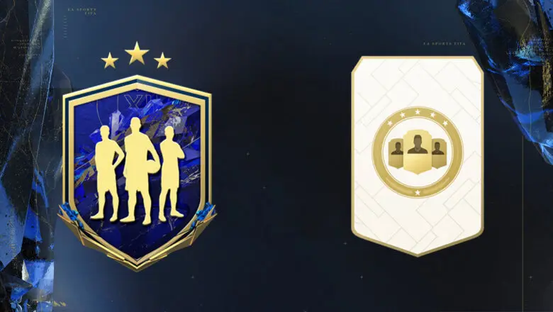 FIFA 22 Ultimate Team SBC Mejora Elección de jugador Revisión del año