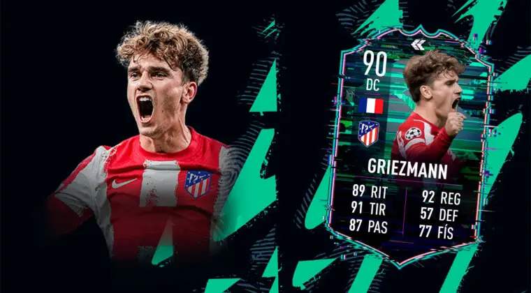 Imagen de FIFA 22: ¿Merece la pena Antoine Griezmann Flashback? + Solución del SBC