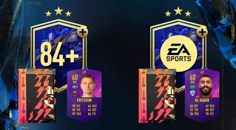 Imagen de FIFA 22: ¿Merecen la pena los SBC's "Elección de jugador 84+" y "Desafío del TOTY 8"? + Solución