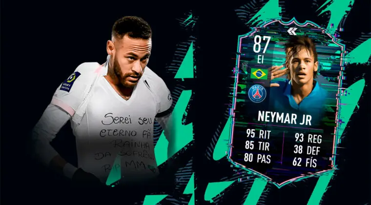 Imagen de FIFA 22: ¿Merece la pena Neymar Júnior Flashback? + Solución del SBC