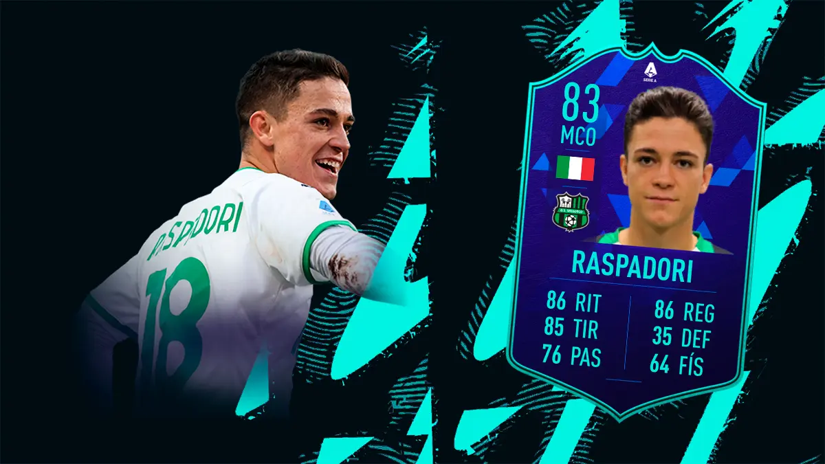 FIFA 22 Ultimate Team SBC Raspadori POTM Serie A Enero