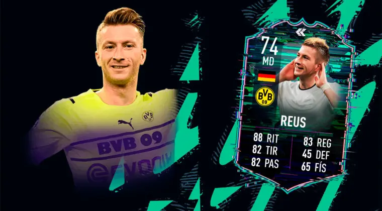 Imagen de FIFA 22: ¿Merece la pena Marco Reus Flashback? + Solución del SBC