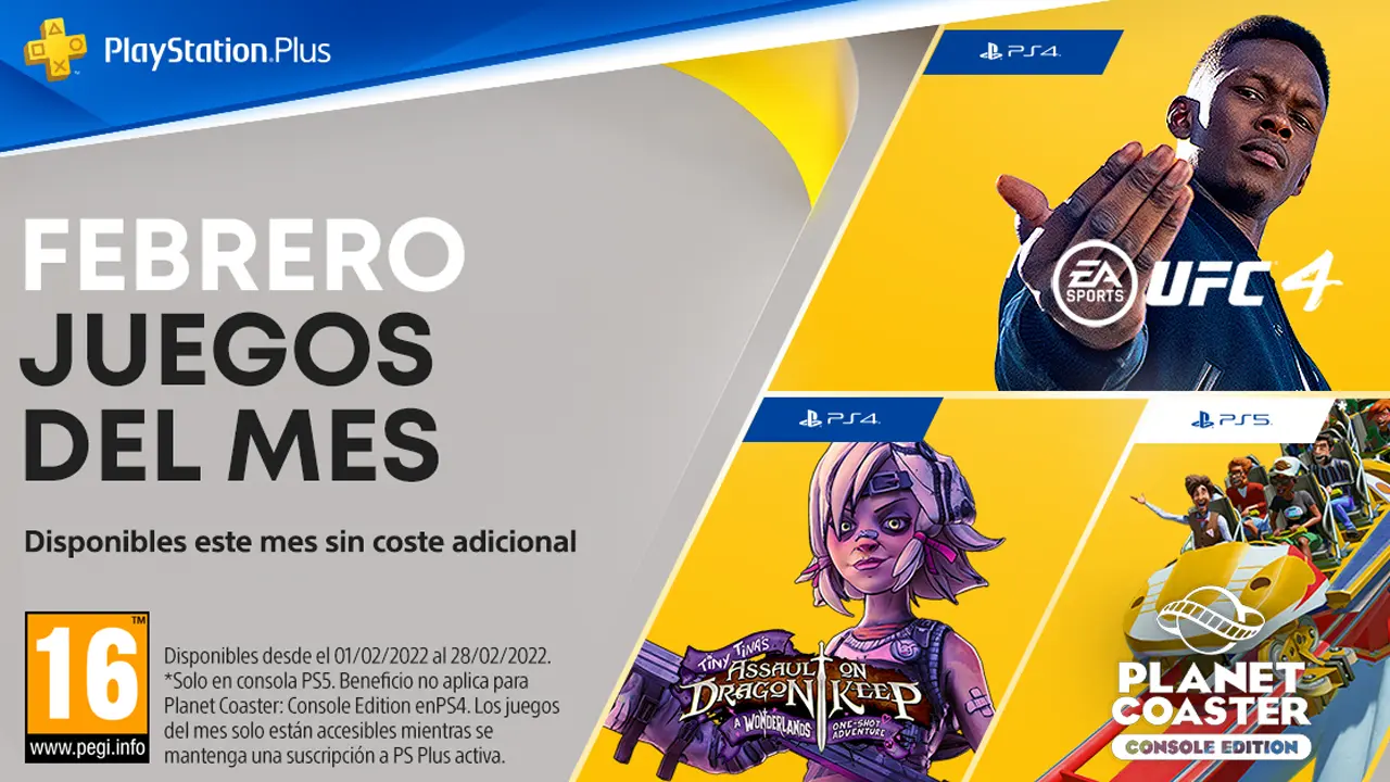 ps plus febrero 2022