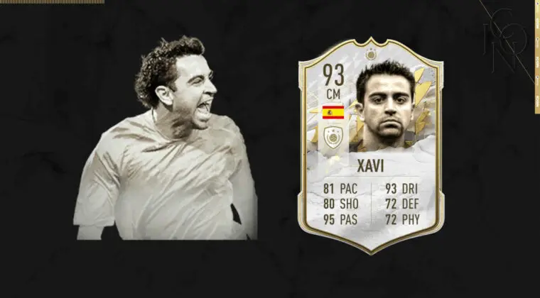 Imagen de FIFA 22 Icon Swaps: ¿Un centrocampista exquisito? Review Xavi Hernández Prime