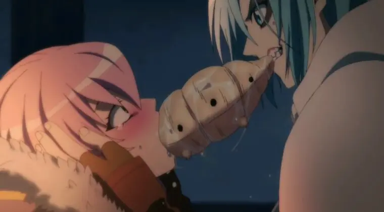 Imagen de Sabikui Bisco seguramente tenga el beso más asqueroso de la historia del anime