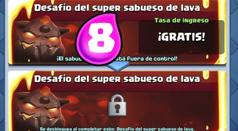 Imagen de Todo sobre el Super Sabueso de Lava, la nueva carta de Clash Royale