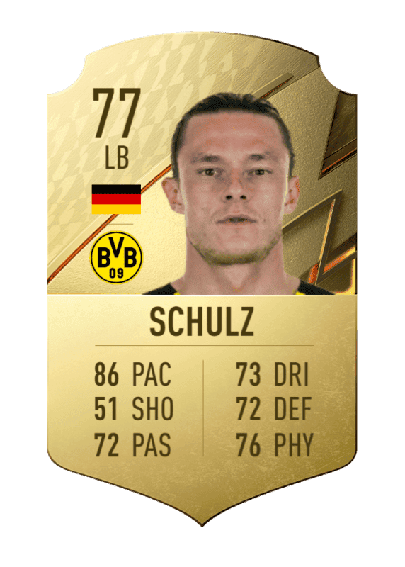Carta Schulz oro único FIFA 22 Ultimate Team