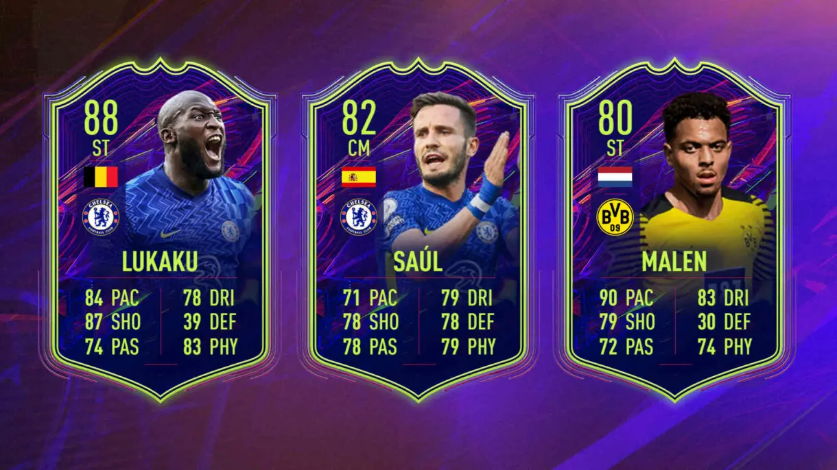 Cartas OTW cuatro victorias FIFA 22 Ultimate Team
